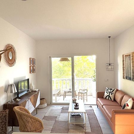 Appartement Es Pujols proche plage, vue mer Buitenkant foto