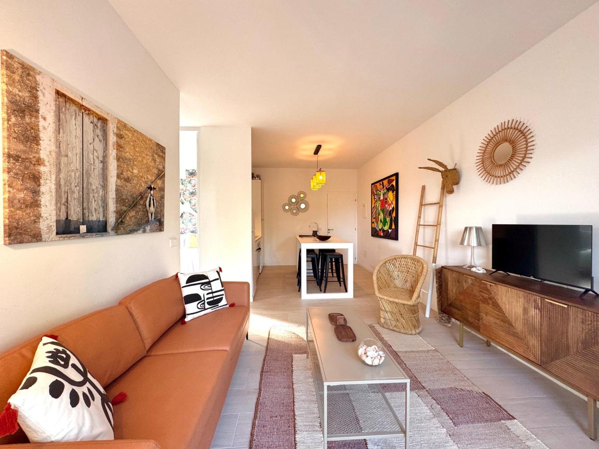 Appartement Es Pujols proche plage, vue mer Buitenkant foto