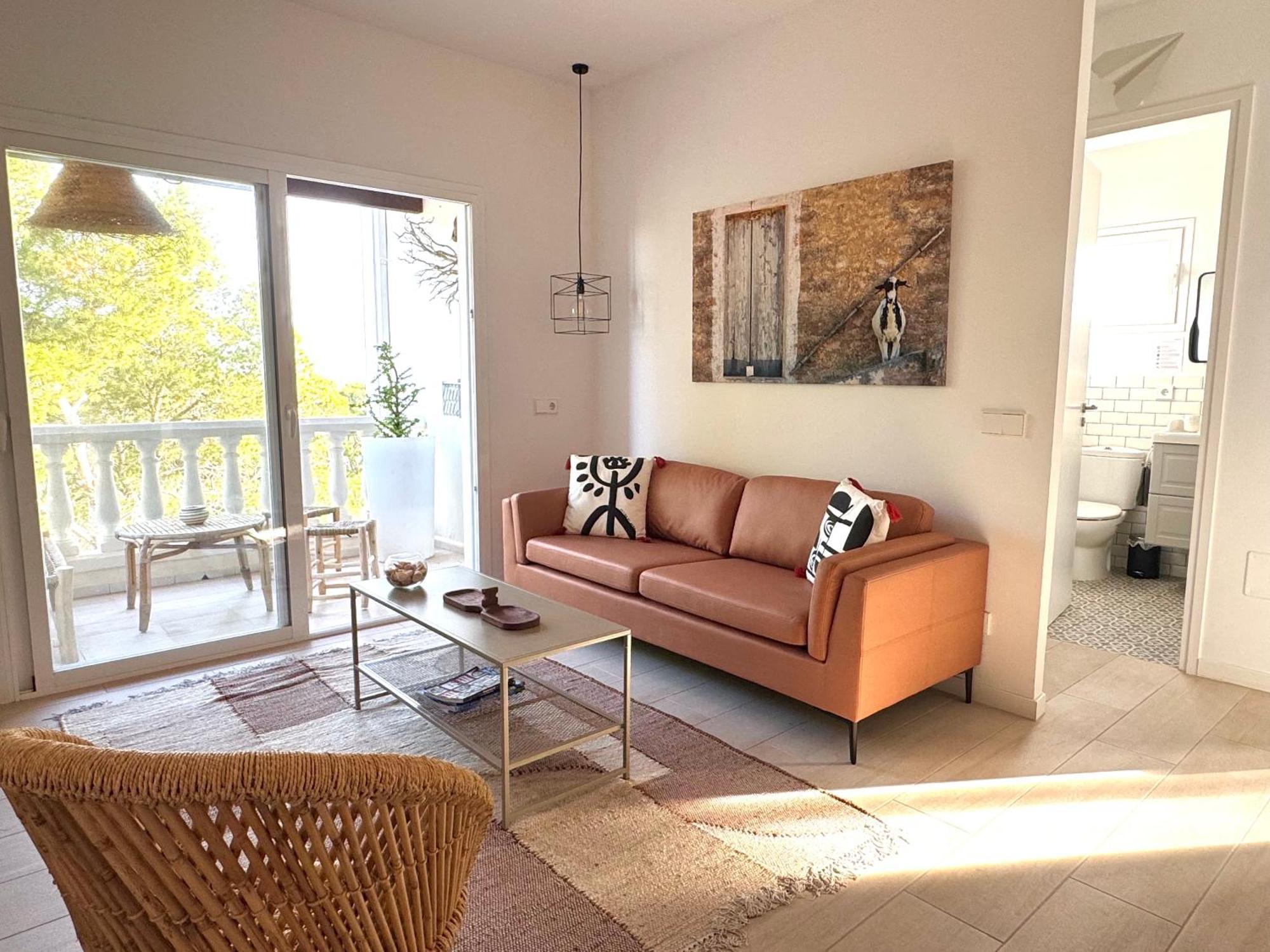 Appartement Es Pujols proche plage, vue mer Buitenkant foto