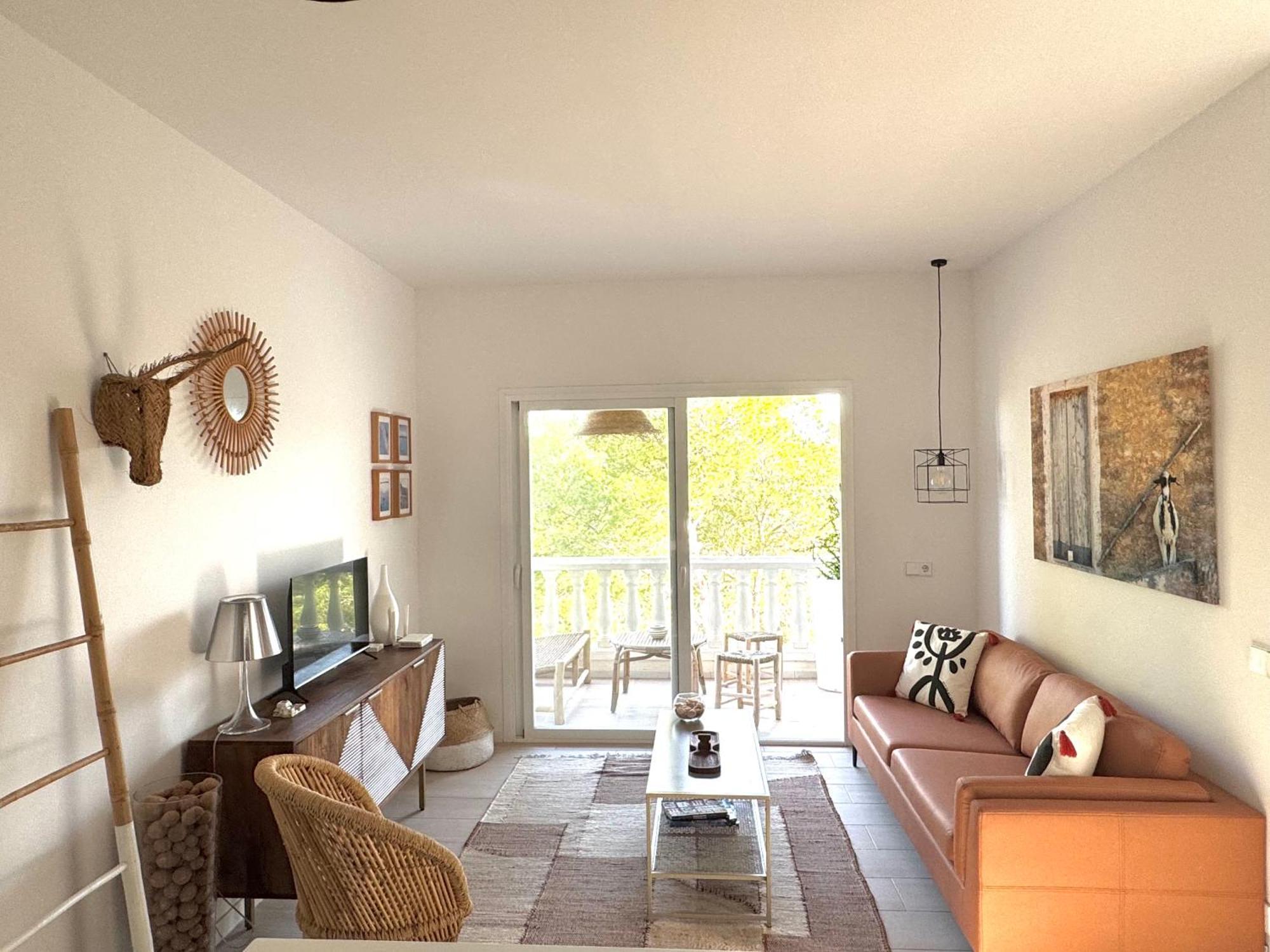 Appartement Es Pujols proche plage, vue mer Buitenkant foto